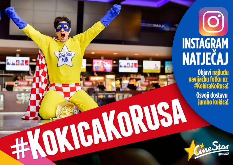 Uz CineStar kokice navijaj za vatrene