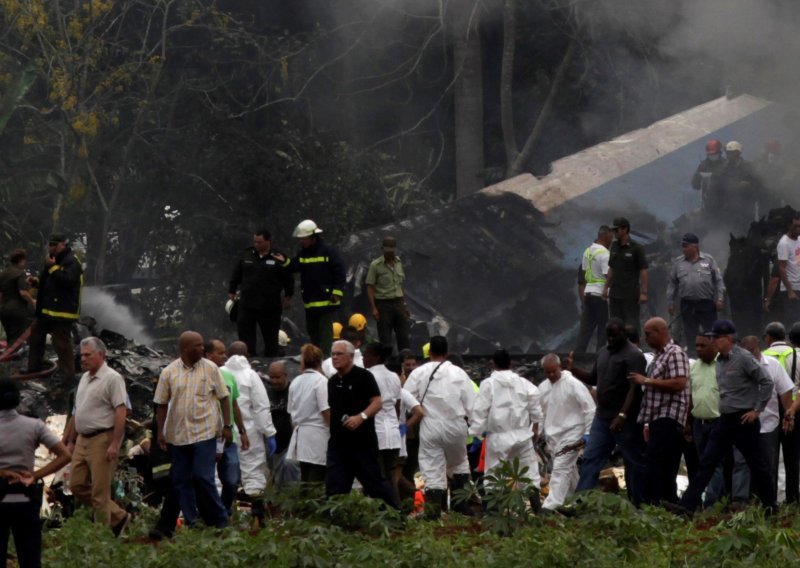 Kuba proglasila dvodnevnu žalost zbog žrtava zrakoplovne nesreće; poginulo više od 100 ljudi