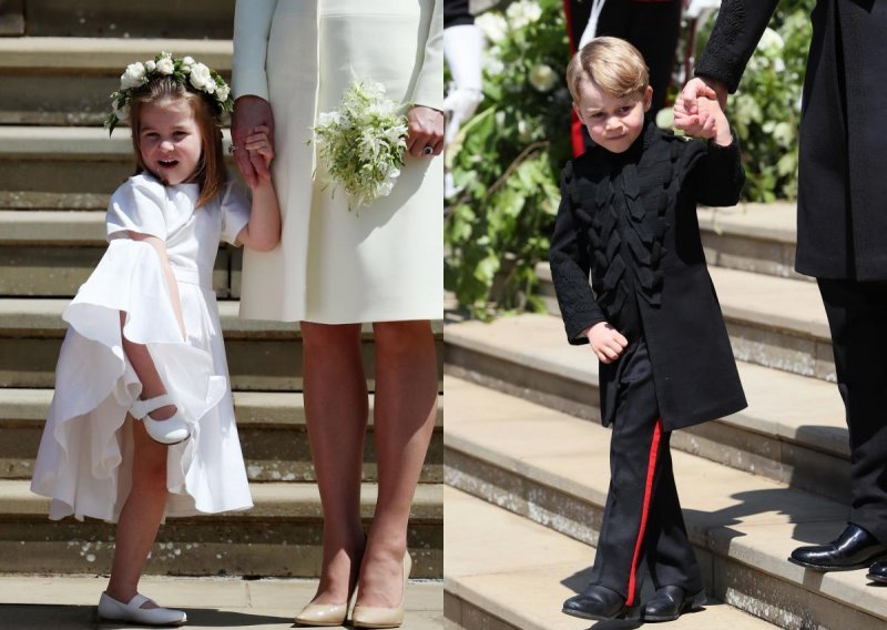 Preslatka princeza Charlotte i princ George sve su šarmirali na vjenčanju