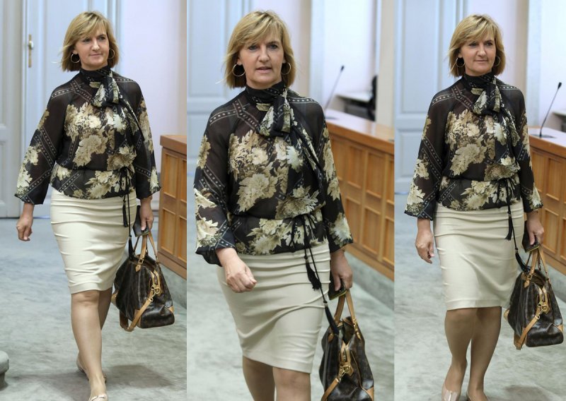 HDZ-ova zastupnica Saborom prošetala s torbicom Louis Vuittona