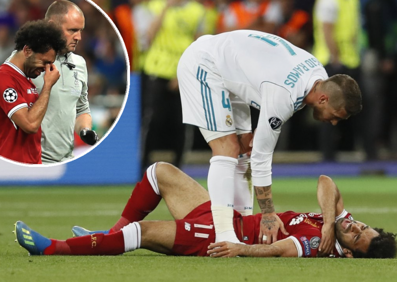 Kakva nesreća! Salah se rasplakao i napustio teren; snimka ozljede brzo je obišla nogometni svijet