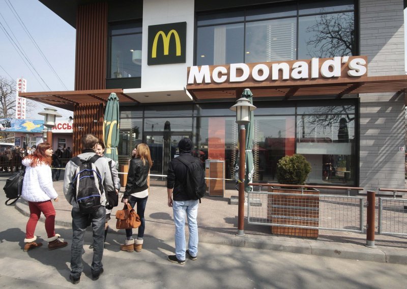 McDonald's zatvorio restorane na Krimu