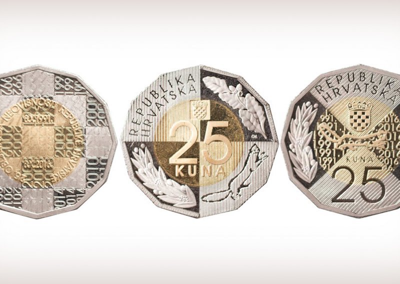 HNB izdaje kovanice od 25 kuna i poziva građane da izaberu rješenje