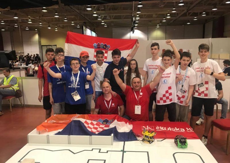 Mladi hrvatski robotičari osvojili dva europska zlata