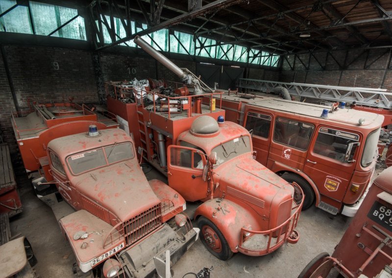 Zaboravljena vatrogasna vozila krasan su isječak povijesti