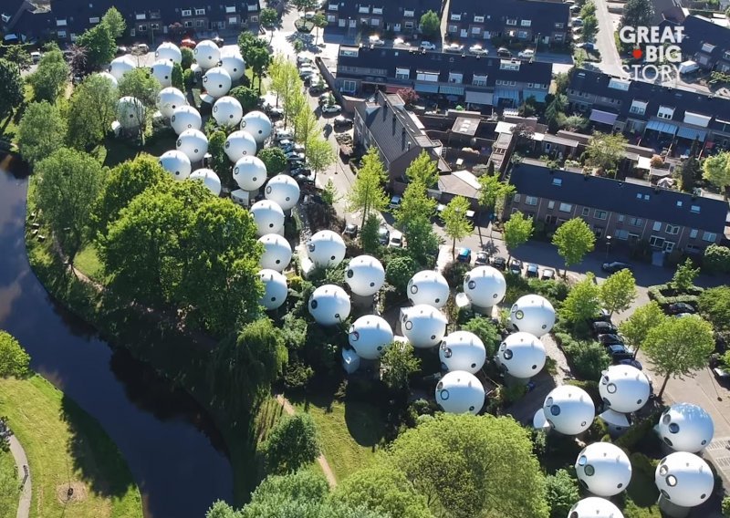 Nizozemsko naselje izgleda kao prizor iz znanstvenofantastičnog filma