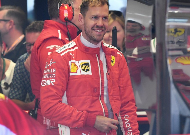 Sebastian Vettel razveselio sve navijače Ferrarija