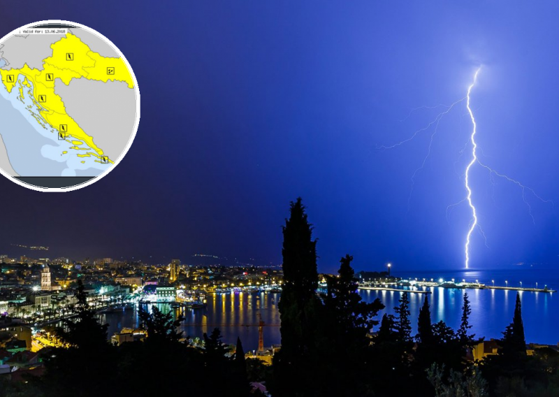Upaljen je žuti meteoalarm za cijelu zemlju, evo na što trebate posebno pripaziti