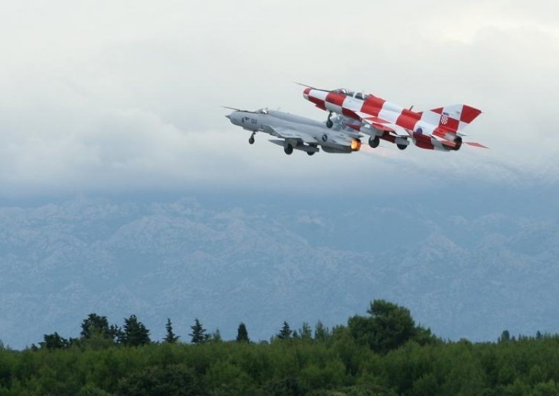 MORH: Letovi MiG-a 21, moguće probijanje zvučnog zida