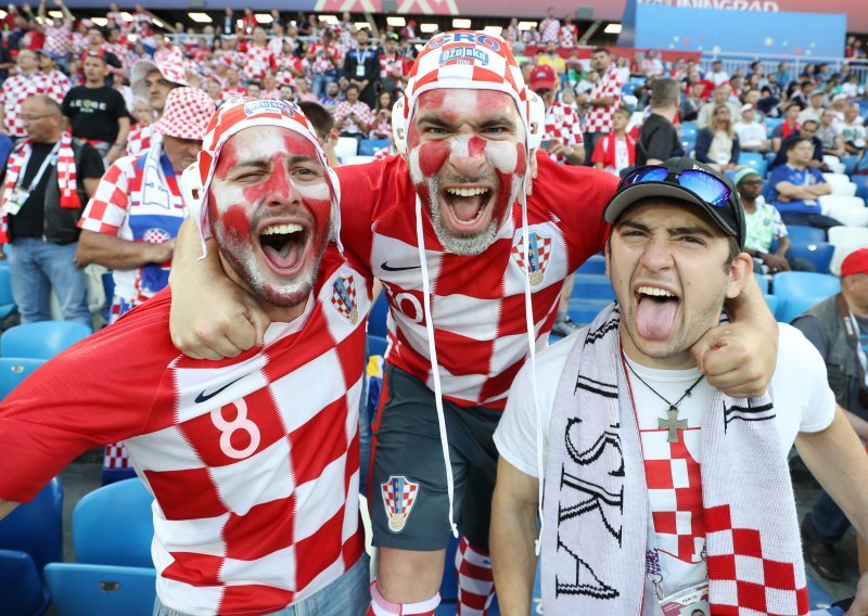 Nevjerojatan podatak; evo koliko je hrvatskih navijača bilo na stadionu u Kalinjingradu!