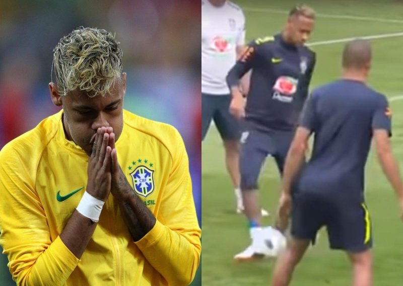 Je li moguće da se Neymar na ovako bizaran način ozlijedio na treningu? Brazilci u panici