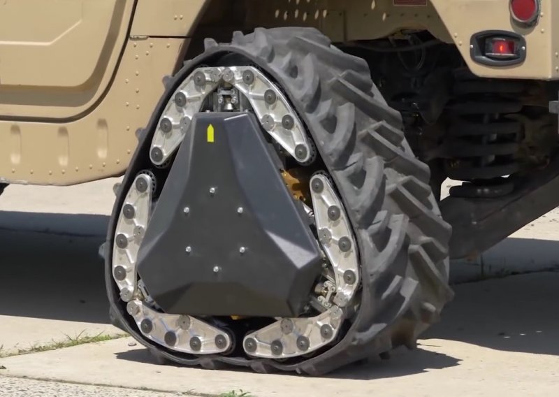 DARPA ima kotač koji se pretvara u gusjenicu za svega dvije sekunde