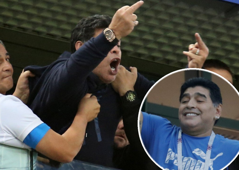 Javio se posrnuli Maradona, evo kako je objasnio svoje očajno stanje koje je zaprepastilo sve