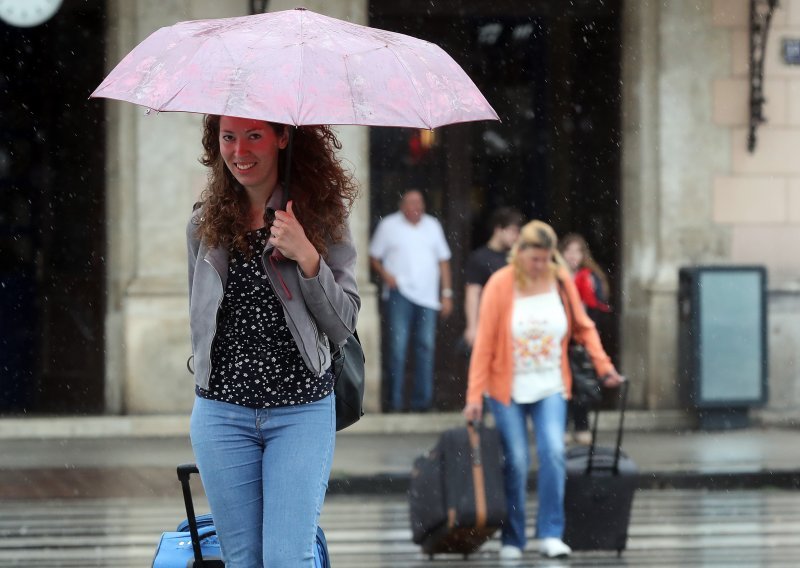 Kiša i oblaci u većini Hrvatske, pogledajte kada dolaze sunčani dani i temperature od 30 stupnjeva