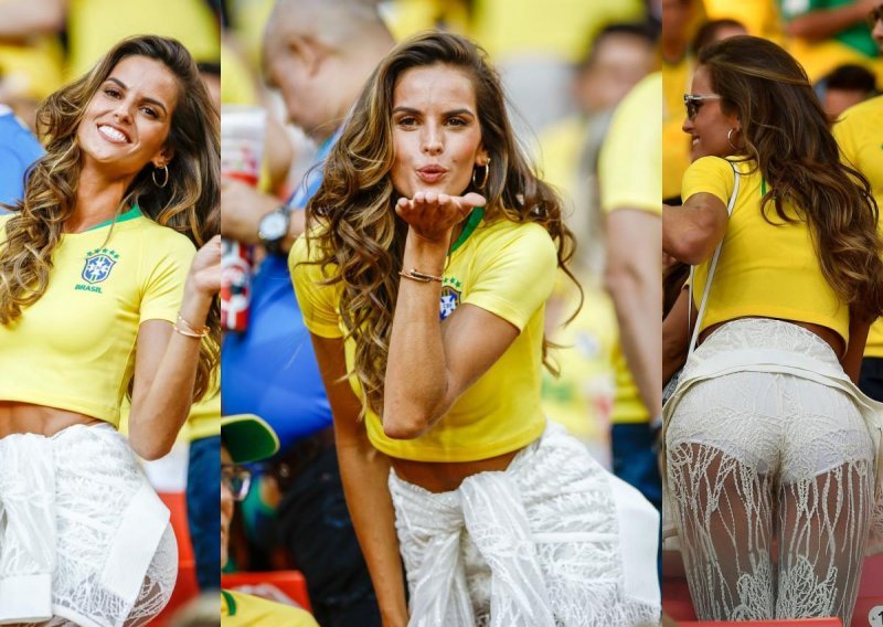 Vatrena navijačica: Seksi Brazilka izazvala opću pomutnju na tribinama