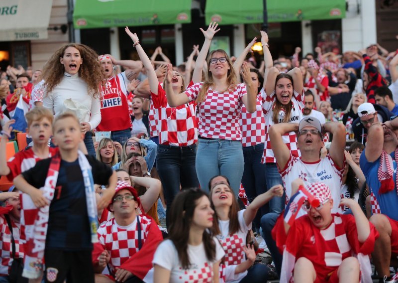 Cijela Hrvatska bila je uz reprezentaciju; pogledajte atmosferu iz gradova Lijepe naše