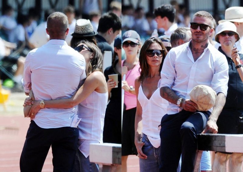 Stali na kraj glasinama o razvodu: David i Victoria Beckham izmjenjivali nježnosti u javnosti