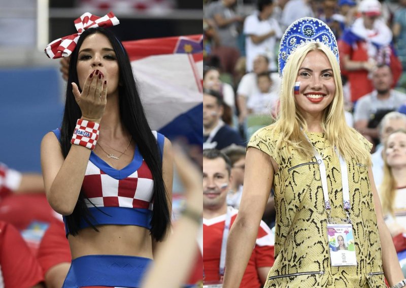 Pogledajte hrvatske i ruske navijače na stadionu u Sočiju