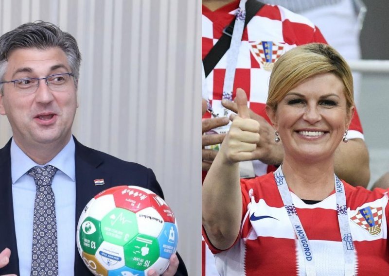 Plenković putuje na polufinale, Grabar Kitarović zbog obveza preskače Moskvu