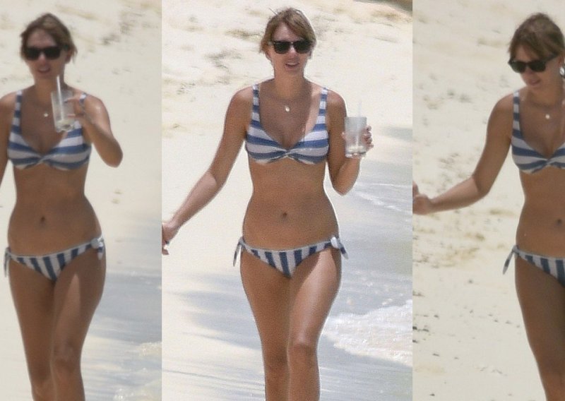 Ljubav joj godi: Taylor Swift privlačila poglede u bikiniju