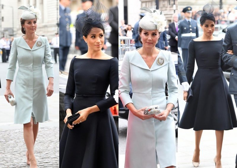 Meghan Markle poput moderne Audrey Hepburn, a Kate Middleton kao da je posudila odjeću od bake