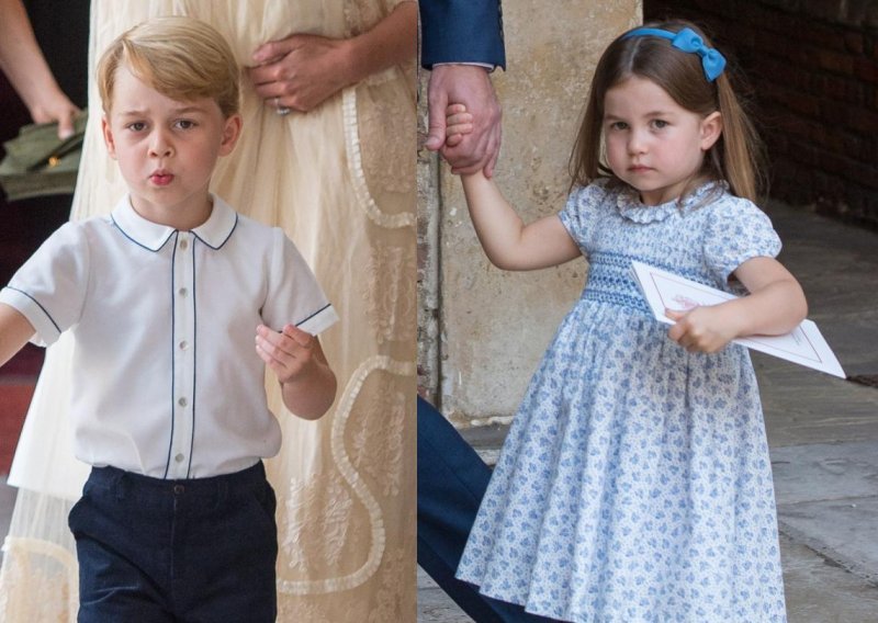 Iako su oboje vragolani, princ George i princeza Charlotte karakterno su ipak potpuno drugačiji