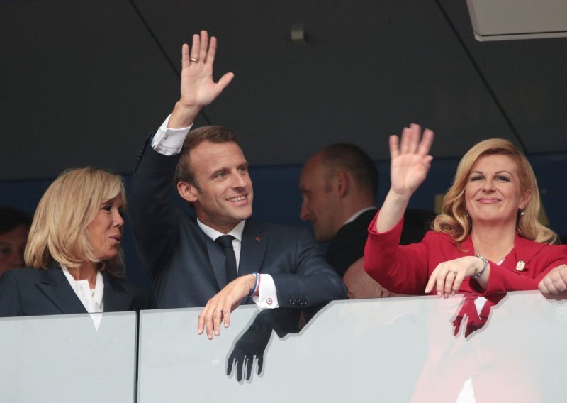 Kolinda Grabar Kitarović bacila Brigitte Macron u drugi plan