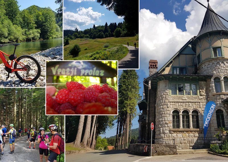 Čarobnjaci na biciklu pedalirali 170 kilometara i uživali u goranskom dvorcu Harryja Pottera