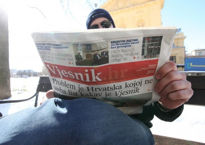 Vjesnik daily put up for sale