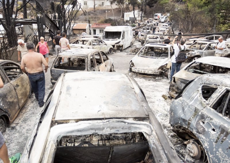 'Armagedonski' požar u Grčkoj odnio najmanje 80 života, brojni još nestali