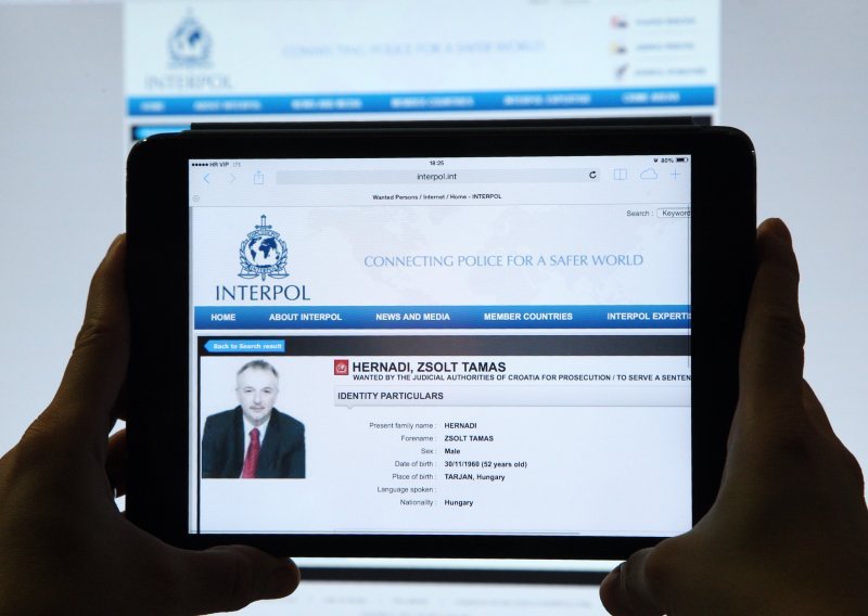 Interpol odlučio u korist Hrvatske: Hernadi se vraća na crvenu tjeralicu