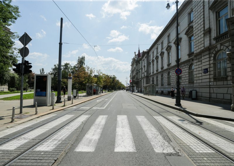Toplinski val ispraznio zagrebačke ulice