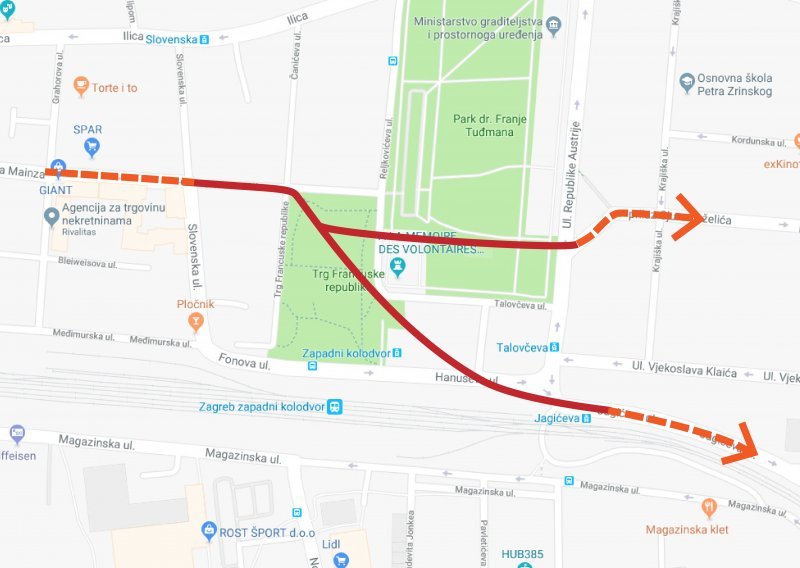 Raspisan novi natječaj za tunel ispod Trga Franje Tuđmana