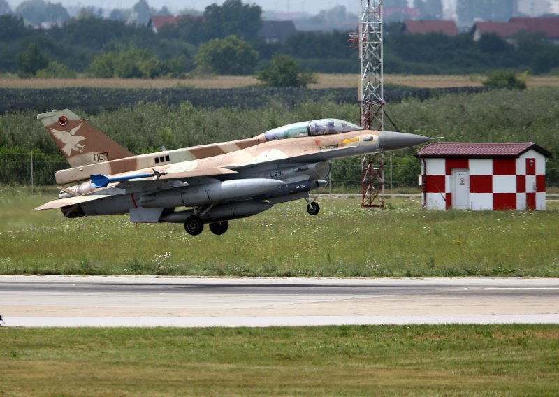 [VIDEO] Izraelski avioni F-16 nadletjet će Knin, već danas sletjeli u Zagreb