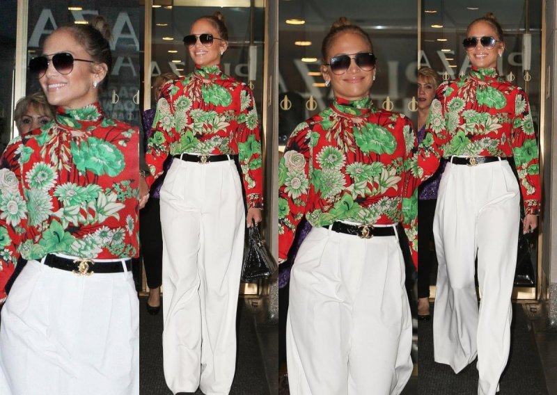Jennifer Lopez plijeni seksepilom i ženstvenošću čak i kada je zakopčana do grla