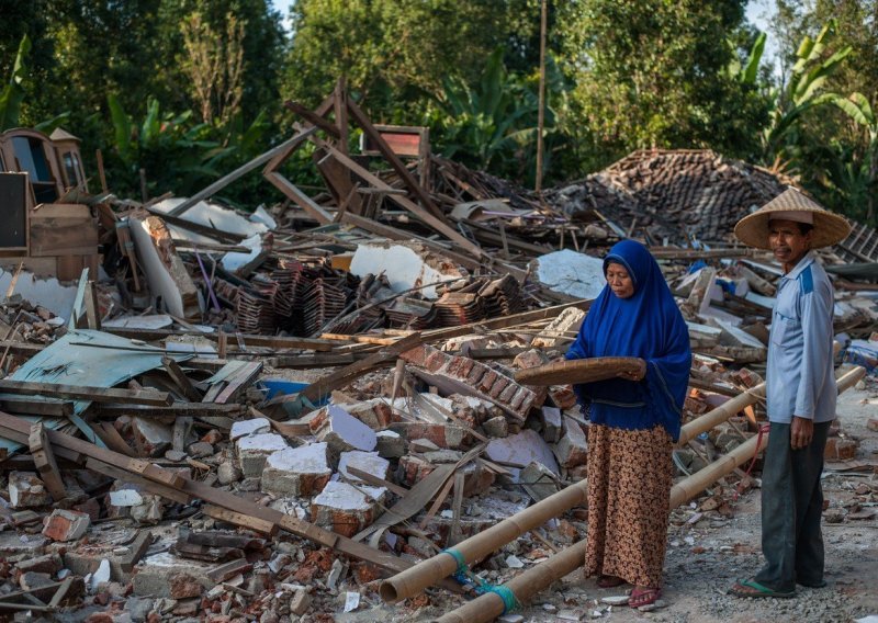 Novi potres magnitude 6,2 protresao indonezijski otok Lombok