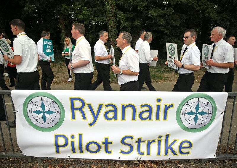 U srijedu novi štrajk u Ryanairu, otkazano 150 letova