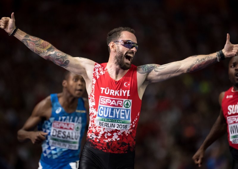 Turčin Gulijev do naslova sa senzacionalnim rezultatom na 200 m; da nije slavio prije cilja srušio bi prastari rekord