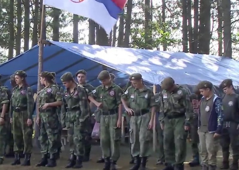 Na planini Zlatibor kontroverzni kamp u kojem djeca uče ratovati, instruktori su srpski i ruski veterani