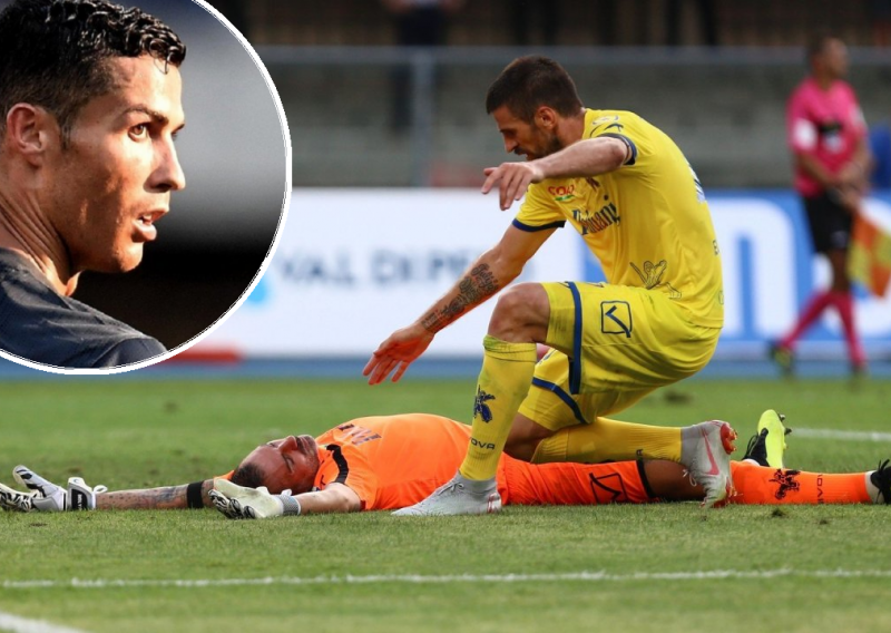 Ronaldo u Seriji A odmah teško ozlijedio suparnika: Nesretnik svima pokazao posljedice