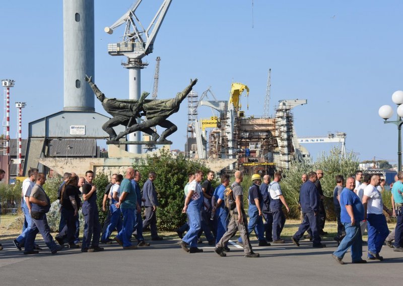 Jedan od otkazanih brodova iz Uljanika 70 posto izgrađen, s vlasnikom se traži rješenje