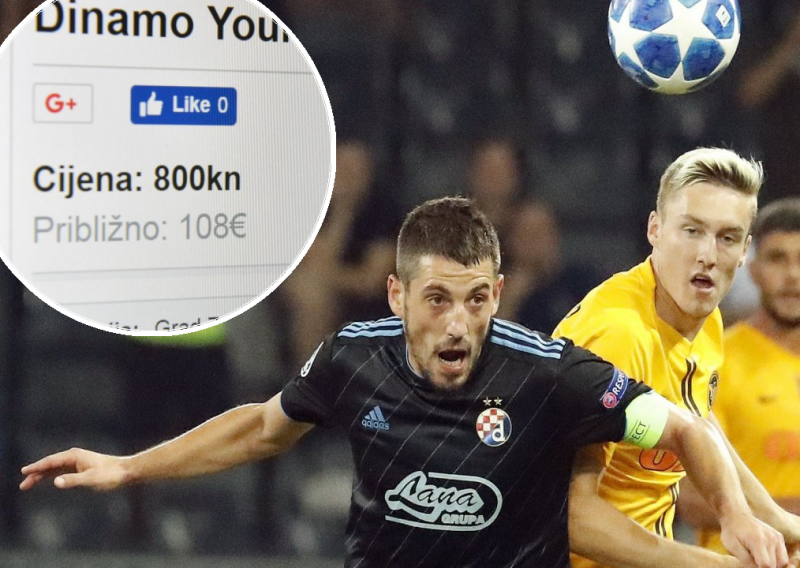 Dinamo nadomak 15 milijuna eura; navijači u šoku zbog cijena ulaznica na crnom tržištu
