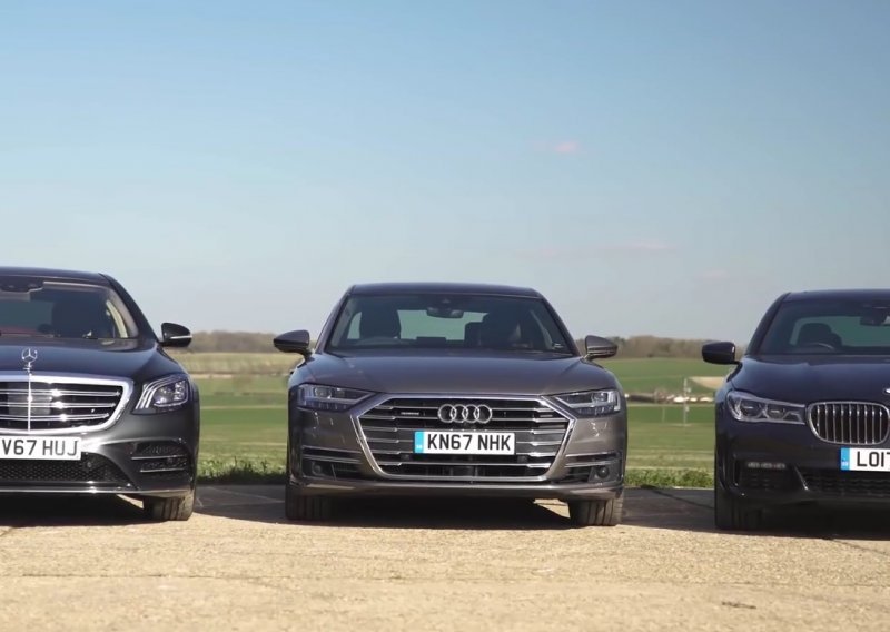 Mercedes S-klasa, BMW 7 ili novi Audi A8 - koja je najbolja luksuzna limuzina?