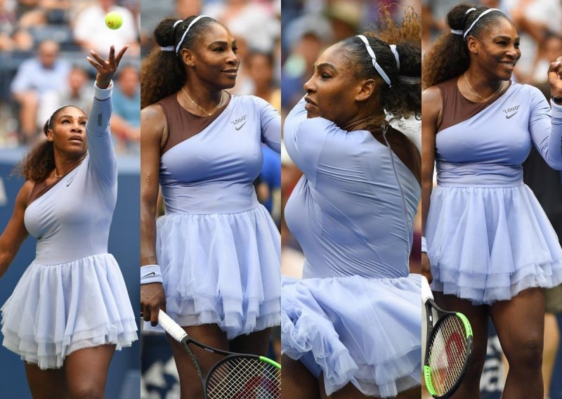 Serena Williams baletnom haljinicom ponovno podigla modnu prašinu na teniskom terenu