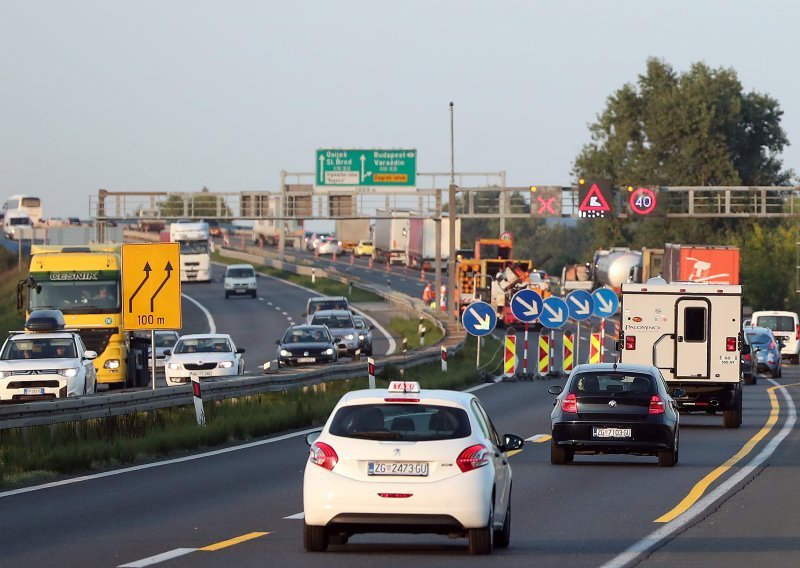 Na zagrebačkoj obilaznici kolone i usporen promet, a tako će biti cijeli tjedan