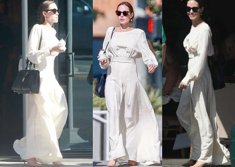 Potpuno promašen stajling Angeline Jolie: U šetnju se uputila u glamuroznoj haljini