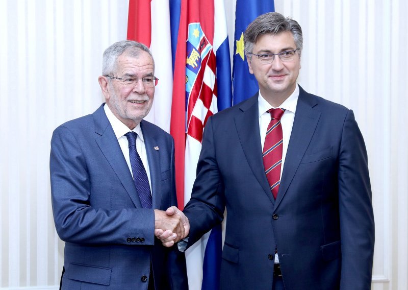 Plenković s austrijskim predsjednikom razgovarao o zaštiti granica