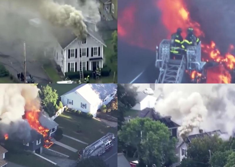 Kaos kod Bostona: Požari i eksplozije uzeli najmanje jedan život, 20 ozlijeđenih