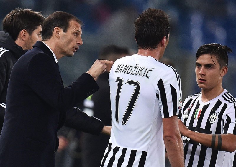 Trener Juventusa Mandžukića nije želio uvesti u igru pa se pokušao opravdati čudnom izjavom