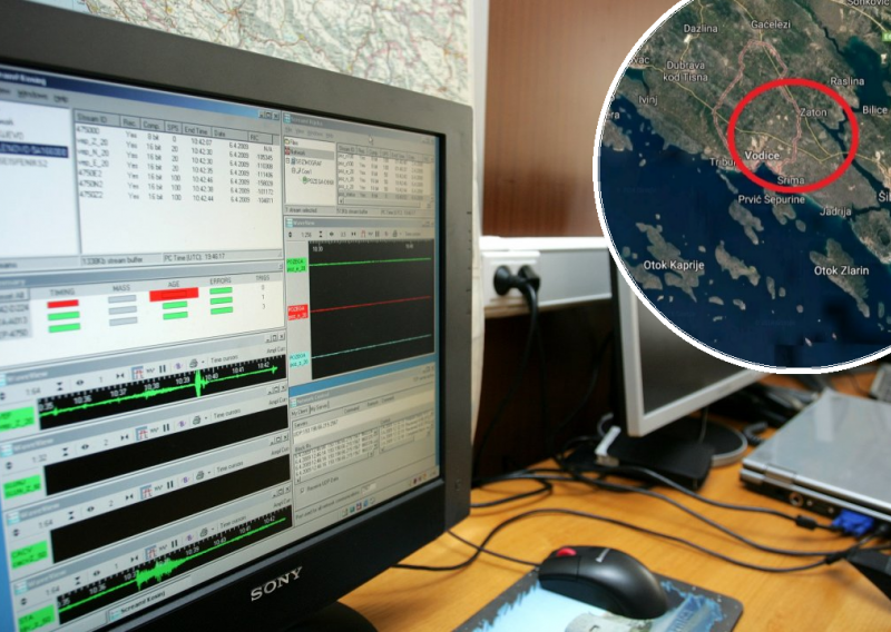 Umjereno jak potres magnitude 3 po Richteru kod Sinja